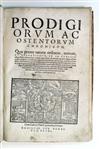 LYCOSTHENES, CONRAD. Prodigiorum ac ostentorum chronicon.  1557